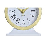 Namizna ura DKD Home Decor Hvid Sort Krystal Jern 12 x 6 x 13 cm (2 enheder) #9