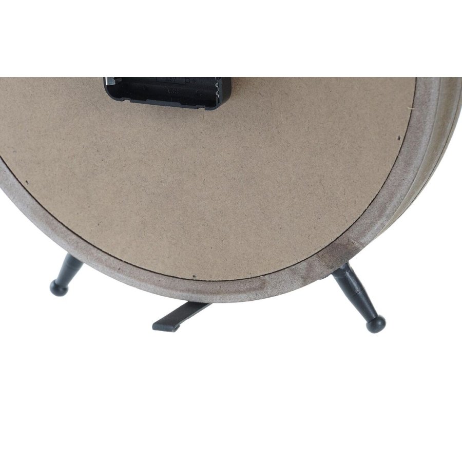 Namizna ura DKD Home Decor Natur MDF Hvid Jern (24 x 5 x 30 cm) #9