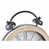 Namizna ura DKD Home Decor 25,8 x 8 x 32 cm Natur Hvid Jern Traditionel Tr MDF (2 enheder) #9