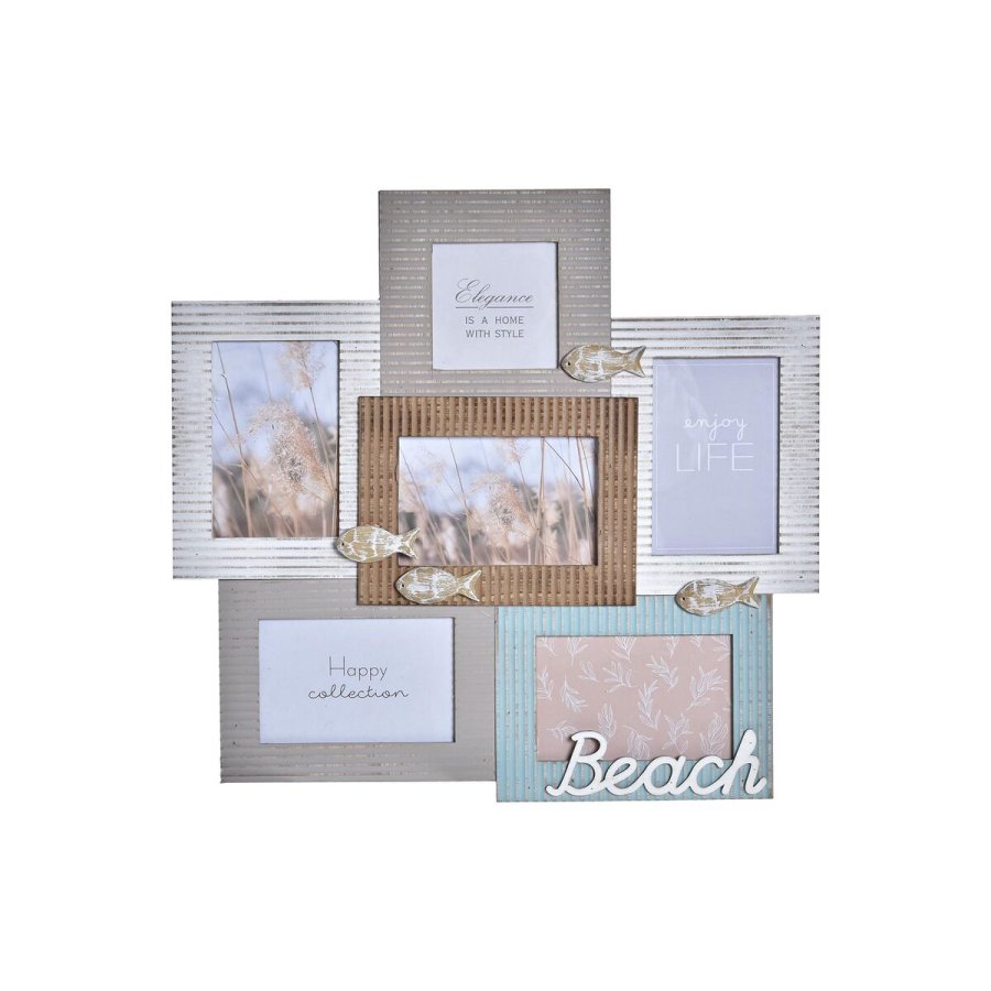 Fotoramme DKD Home Decor Beach 46,5 x 2 x 44,5 cm Tr Smand #1