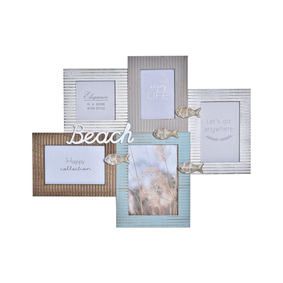 Fotoramme DKD Home Decor Beach 51 x 2 x 40,5 cm Tr Smand #1