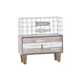 Morter DKD Home Decor Tr Metal 26,5 x 10,5 x 28,5 cm Fisk #1