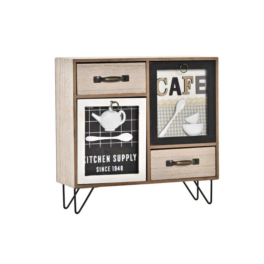 Kkken mbler DKD Home Decor Brun Sort Grn 30 x 10 x 29 cm Kkken #1