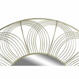 Vgspejl DKD Home Decor Gylden Moderne 60 x 4 x 60 cm #5