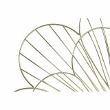 Vgur DKD Home Decor Blomst Gylden Metal (57 x 4 x 57 cm) #5