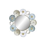 Vgspejl DKD Home Decor Grn Gylden Orientalsk 50 x 5 x 51 cm #1