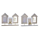 Fotoramme DKD Home Decor Tr Blomst Natur (42 x 7 x 29 cm) (2 enheder) #1