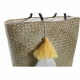Strandtaske DKD Home Decor Orange Natur Marinebl Fiber 49 x 18 x 37 cm (2 enheder) #2