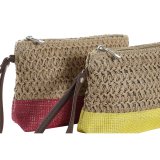 Toilettaske DKD Home Decor Fiber Gul Bl Hvid Rd Beige (4 enheder) #3