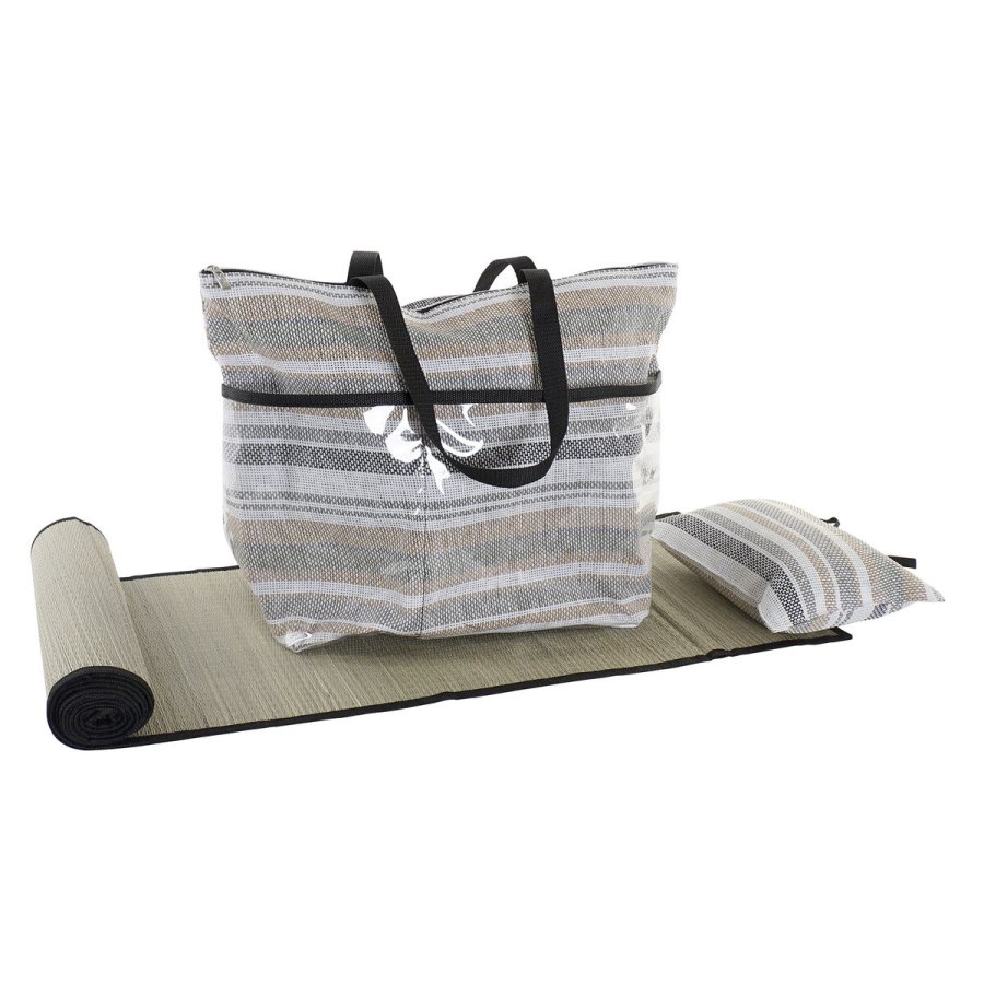 Strandtaske DKD Home Decor Bl Brun Grn Gr Mint PVC Lrred 44 x 23 x 62 cm (2 enheder) #2