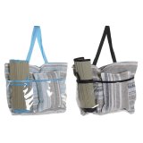 Strandtaske DKD Home Decor Bl Brun Grn Gr Mint PVC Lrred 44 x 23 x 62 cm (2 enheder) #1