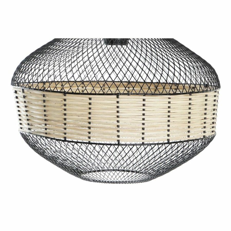 Loftslampe DKD Home Decor Sort Brun 220 V 50 W (31 x 31 x 27 cm) #2