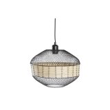 Loftslampe DKD Home Decor Sort Brun 220 V 50 W (31 x 31 x 27 cm) #1