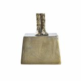 Sofabord DKD Home Decor Krystal Gylden Aluminium 46 x 46 x 57 cm #2