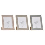 Fotoramme DKD Home Decor Krystal Tr MDF (26 x 2 x 31 cm) (3 enheder) #1
