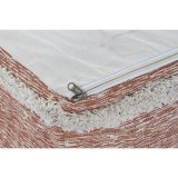 Pude DKD Home Decor Gulv Orange 40 x 40 x 40 cm Frynse Urban #3