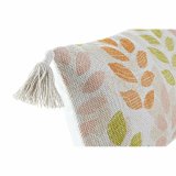 Pude DKD Home Decor 60 x 10 x 30 cm Beige Multifarvet Cvetlice #4