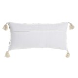 Pude DKD Home Decor 60 x 10 x 30 cm Beige Multifarvet Cvetlice #3