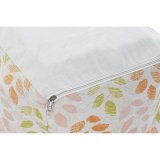 Floor cushion DKD Home Decor Beige Blad af en plante Shabby Chic 40 x 40 x 40 cm #3