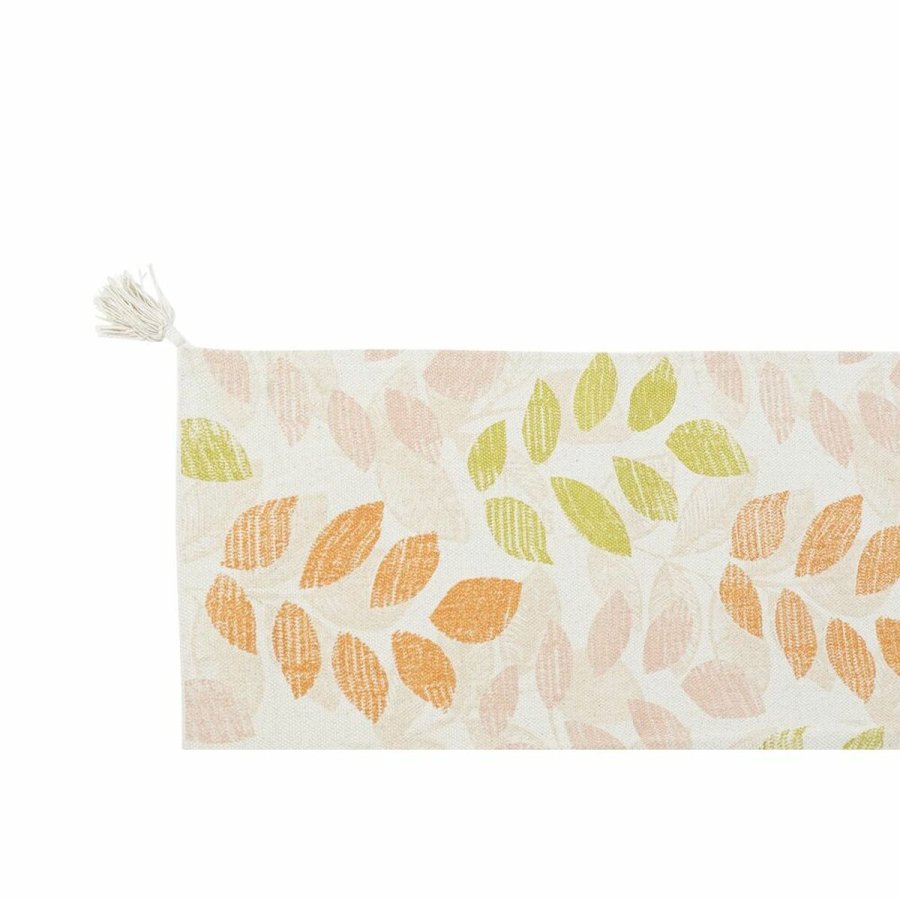 Tppe DKD Home Decor Beige Multifarvet Blad af en plante (120 x 180 x 1 cm) #5