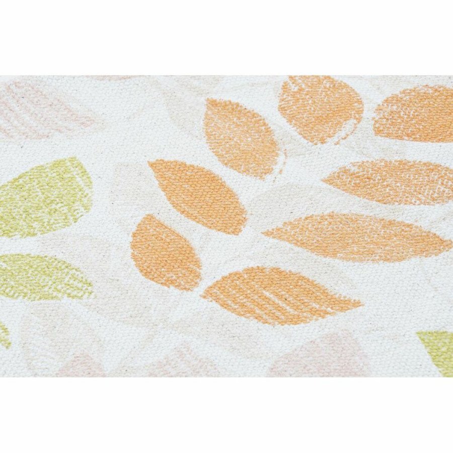 Tppe DKD Home Decor Beige Multifarvet Blad af en plante (160 x 230 x 1 cm) #13