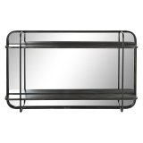 Vgspejl DKD Home Decor Sort 80 x 12 x 50 cm #1