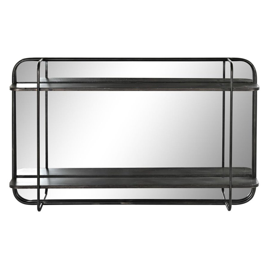 Vgspejl DKD Home Decor Sort 80 x 12 x 50 cm #1