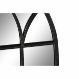 Vgspejl DKD Home Decor Sort Vindue 36 x 2 x 65 cm (65 Dele) #5