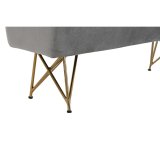 Stol DKD Home Decor   90 x 31 x 47 cm Gr Gylden Metal #13