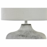 Bordlampe DKD Home Decor 40W Gr Hvid 230 V 40 W (2 enheder) (22 x 22 x 31 cm) #2