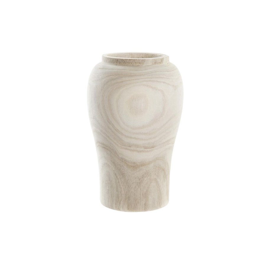 Vase DKD Home Decor Brun Natur 15 x 15 x 24 cm #1