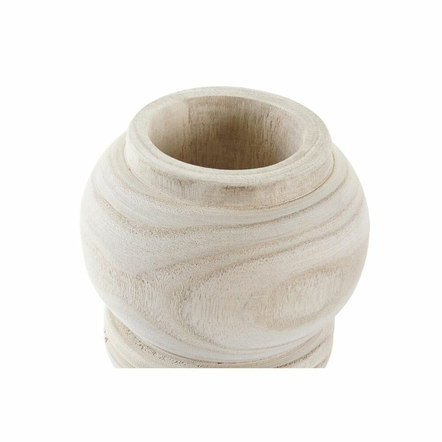 Vase DKD Home Decor Brun Natur 12 x 12 x 26 cm #3