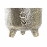 Vase DKD Home Decor Gylden Magnesium Moderne Ansigt 33 x 23 x 25,5 cm #3