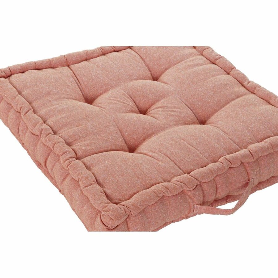 Pude DKD Home Decor Gulv Polyester (60 x 60 x 13 cm) (3 enheder) #2