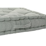 Pude DKD Home Decor Gulv Polyester (60 x 60 x 13 cm) (3 enheder) #3