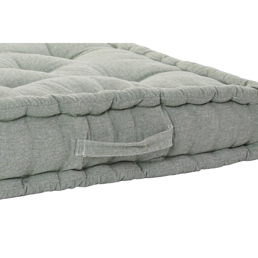 Pude DKD Home Decor Gulv Polyester (60 x 60 x 13 cm) (3 enheder) #3