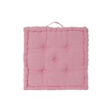 Pude DKD Home Decor Gulv Polyester (60 x 60 x 13 cm) (3 enheder) #5