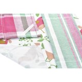 S�t med kl�der DKD Home Decor Brun R�d Gr�n Beige 60 x 0,5 x 40 cm Cvetlice Fugle #3