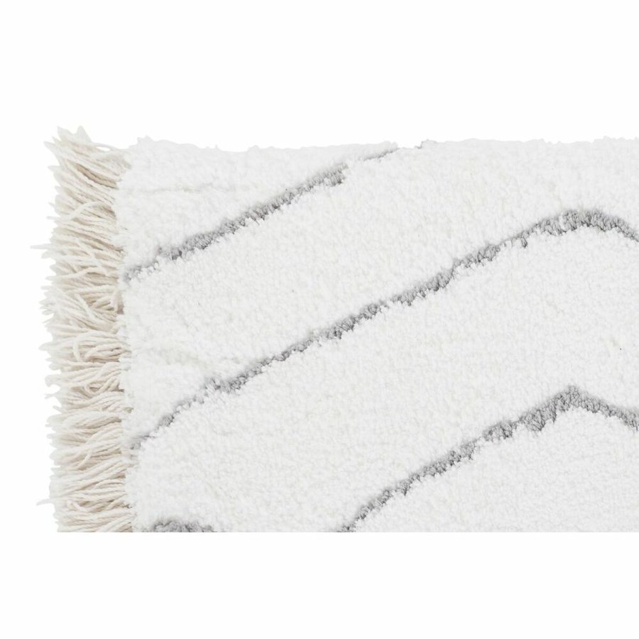 Tppe DKD Home Decor Hvid Gr Romber Scandi  9,4 cm 120 x 180 x 3 cm #13