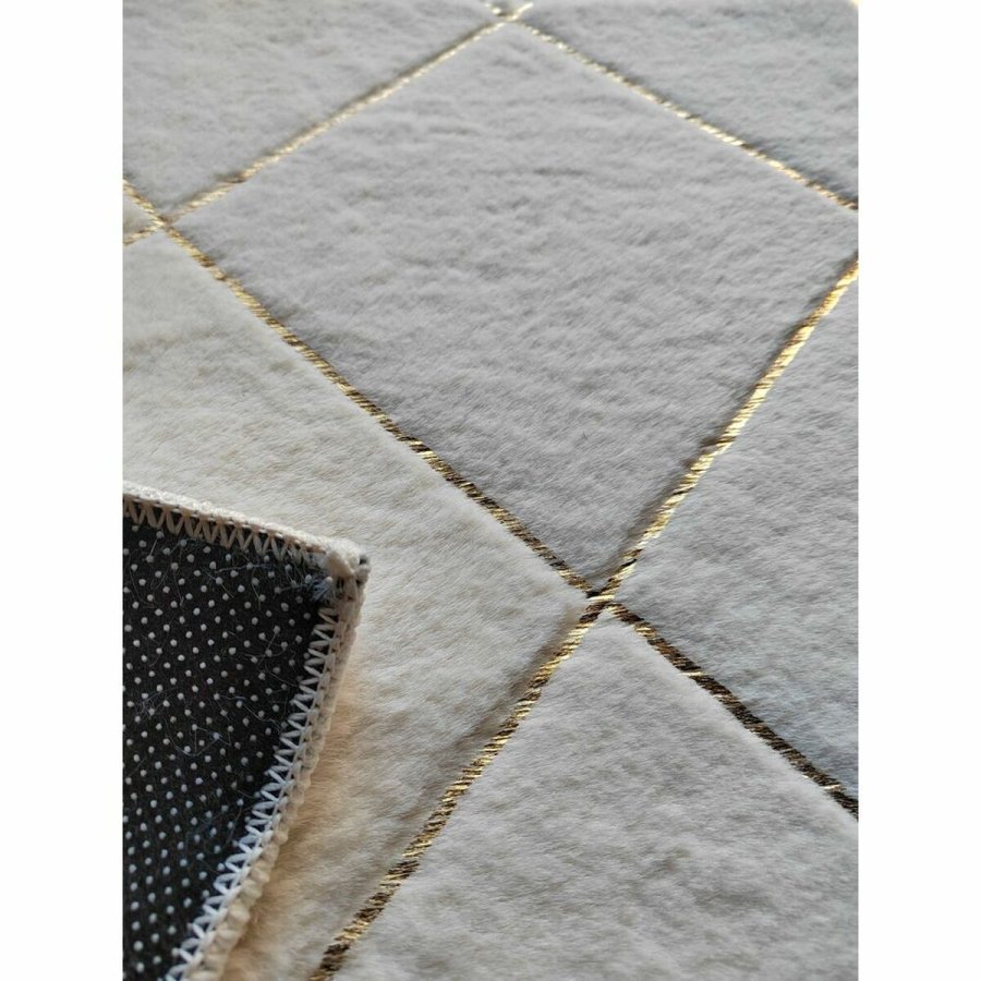 Tppe DKD Home Decor Hvid Romber Moderne (60 x 240 x 2,2 cm) #5