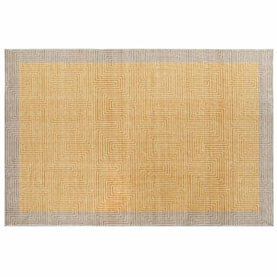 Tppe DKD Home Decor Gul 200 x 290 x 0,7 cm #1