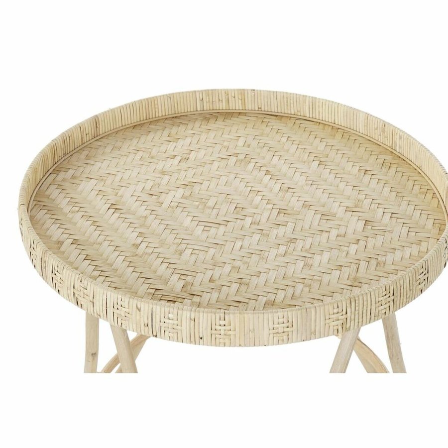 Lille serveringsbord DKD Home Decor Brun 60 x 60 x 52 cm #4