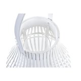 Laantarn DKD Home Decor Hvid Multifarvet Metal Bambus Krystal Urban 30 x 40 cm 29 x 29 x 34 cm #3