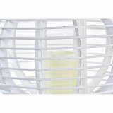 Lanterna DKD Home Decor Krystal Hvid Bambus (35 x 35 x 29 cm) #2