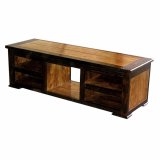mbler DKD Home Decor 140 x 45 x 45 cm Mrkebrun Akacie #1