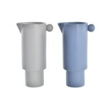 Vase DKD Home Decor Porceln Gr Bl (16 x 11 x 30 cm) (2 enheder) #1