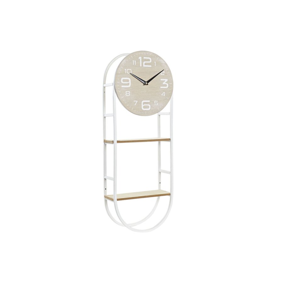 Vgur DKD Home Decor Natur Metal MDF Hvid (25,5 x 11,5 x 71 cm) #1