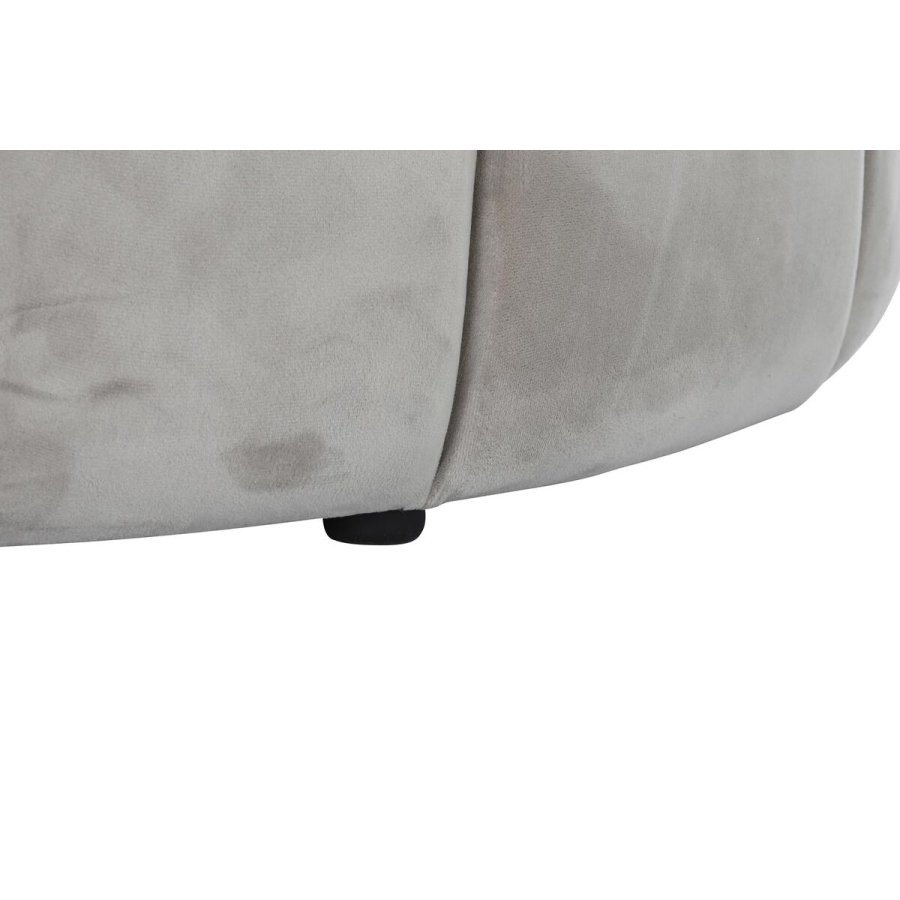 Fodsttte DKD Home Decor Beige Polyester Tr MDF (86 x 86 x 48 cm) #4