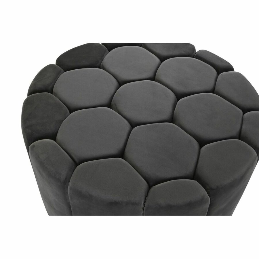Fodsttte DKD Home Decor Gr 30 % Polyester (85 x 85 x 48 cm) #3