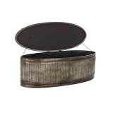 Stol DKD Home Decor Gr Metal 117 x 42 x 47 cm #9